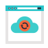 mywebbackup cloud icon
